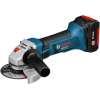 Угловая шлифмашина Bosch GWS 18V-10 Professional 06019J4004 (с 2-мя АКБ, кейс)