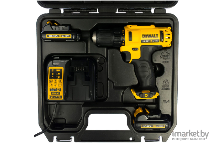 Дрель-шуруповерт DeWalt DCD710C2