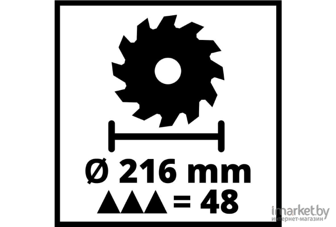 Торцовочная пила Einhell TC-MS 216 (4300370)