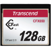 Карта памяти Transcend CFX650 CompactFlash 128GB