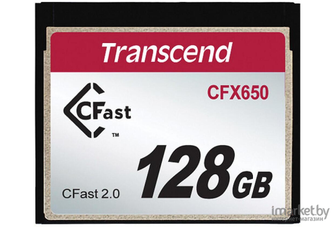 Карта памяти Transcend CFX650 CompactFlash 128GB