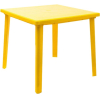 Стол Стандарт пластик 130-0019 (желтый)