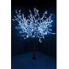 Светодиодное дерево Сакура, высота 2,4м, диаметр кроны 2,0м, синие светодиоды, IP 64, понижающий