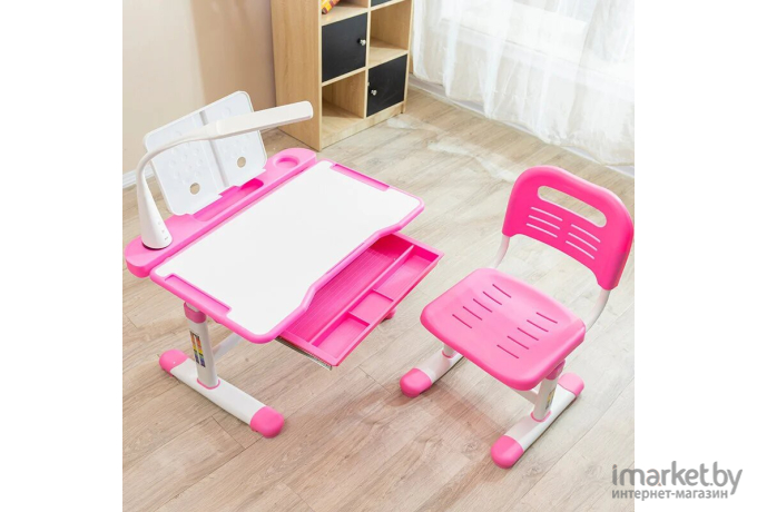 Парта + стул Cubby Vanda (розовый)