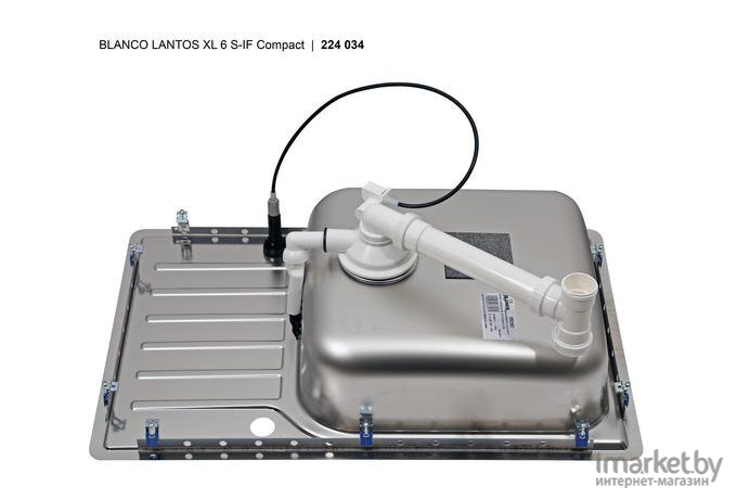 Кухонная мойка Blanco Lantos XL 6 S-IF Compact (523140)
