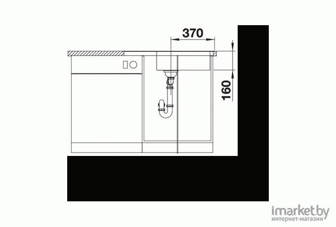 Кухонная мойка Blanco Lantos XL 6 S-IF Compact (523140)