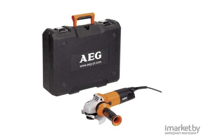 Угловая шлифмашина AEG Powertools WS 10-125 SK (с кейсом)