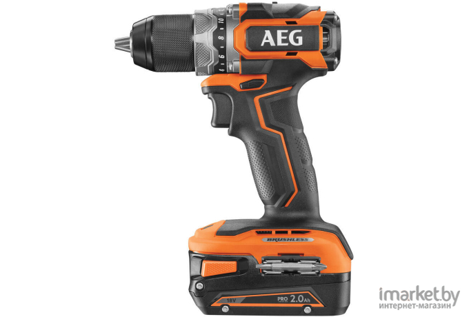 Дрель-шуруповерт AEG Powertools BS 18SBL-202C (с 2-мя АКБ, кейс)