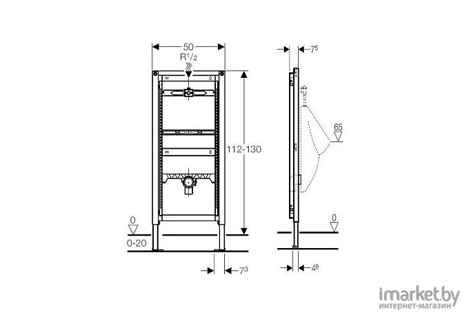 Инсталляция Geberit DuoFix (111.686.00.1)