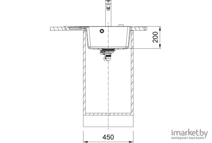 Кухонная мойка Franke Centro CNG 611/211-62 TL Fragranite 114.0639.710 (оникс)