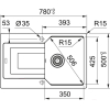Кухонная мойка Franke Urban UBG 611-78 (белый)