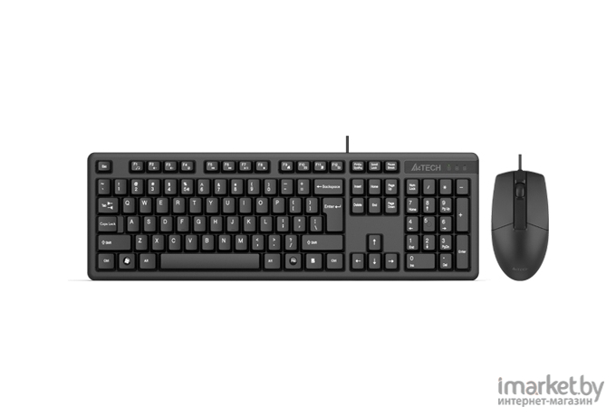 Комплект клавиатура + мышь A4Tech KK-3330S (черный)