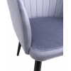 Кресло Алвест AV 307 серый бархат H-14/черный