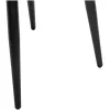 Стул с подлокотниками Leset Вайд черный/велюр персиковый (2500000185816)