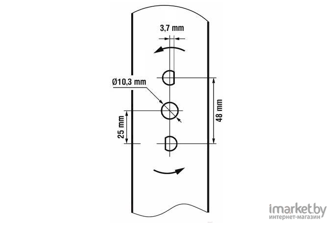 Нож для газонокосилки ECO LG-X2008 40 см