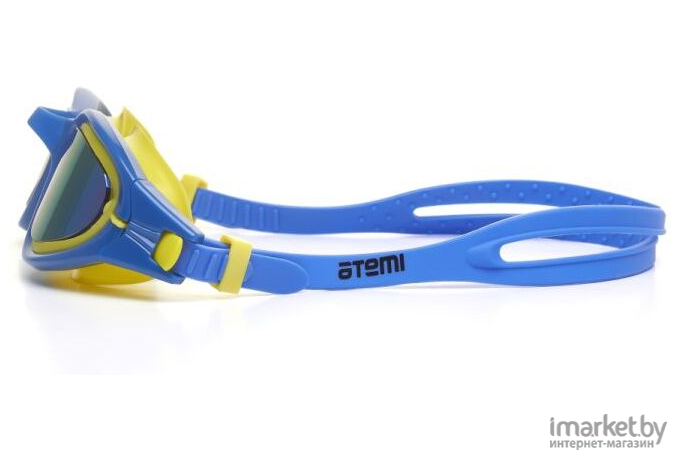 Очки для плавания Atemi N5300 синий/желтый