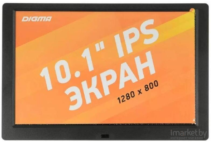 Фоторамка Digma PF-1043 IPS 1280x800 черный (PF1043BK)