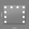 Зеркало Алмаз-Люкс ЗП-84 680*830 с подсветкой