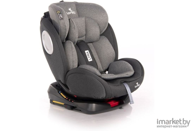 Автокресло Lorelli Lyra Isofix Black/Grey (10071452002)