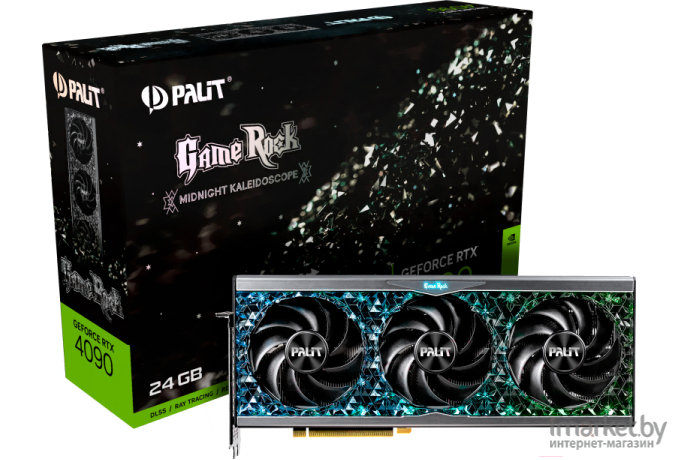 Видеокарта Palit GeForce RTX 4090 Gamerock 24GB (NED4090019SB-1020G)