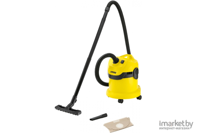 Строительный пылесос Karcher WD 2 Plus V-12/6/18/C (1.628-015.0)