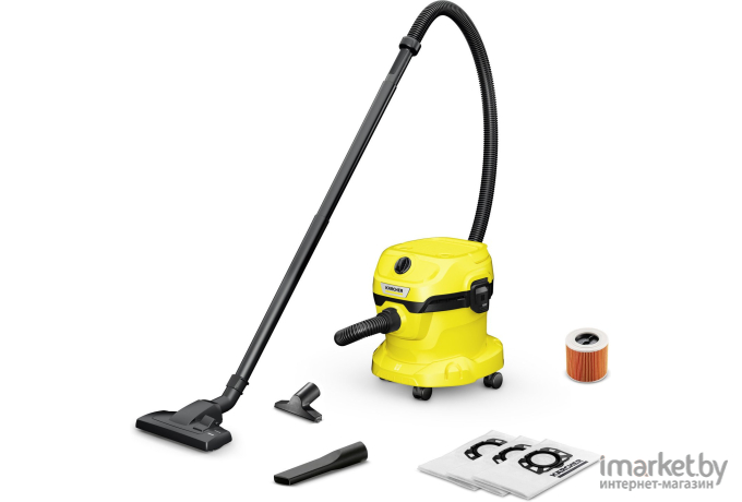 Строительный пылесос Karcher WD 2 Plus V-12/6/18/C (1.628-015.0)