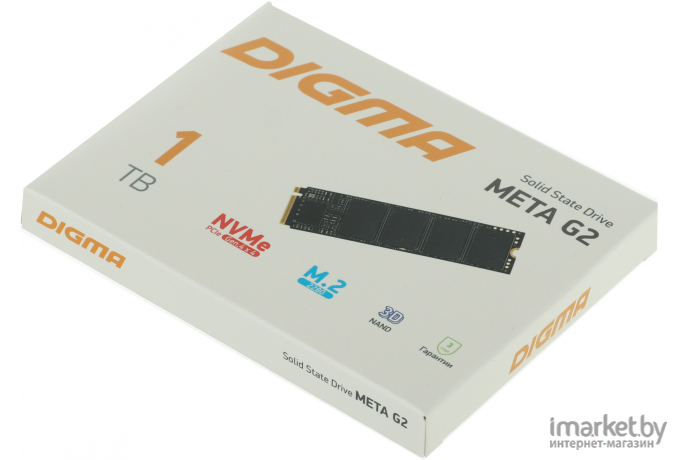 SSD накопитель Digma Meta G2 1ТБ (DGSM4001TG23T)