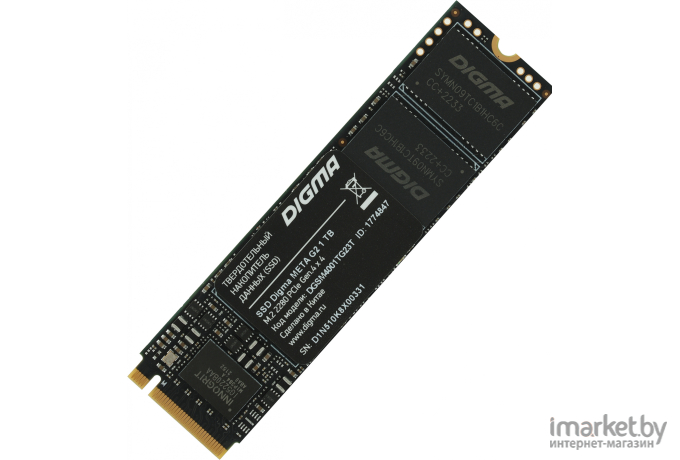 SSD накопитель Digma Meta G2 1ТБ (DGSM4001TG23T)