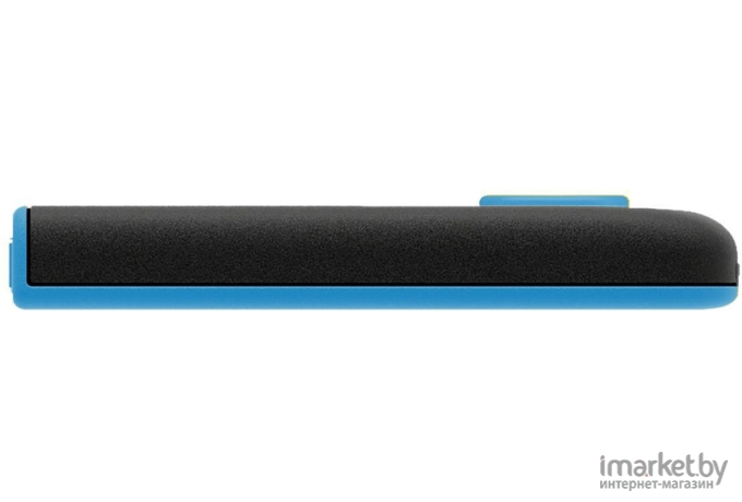 Флеш-накопитель A-Data DashDrive UV128 256Gb черный/синий (AUV128-256G-RBE)