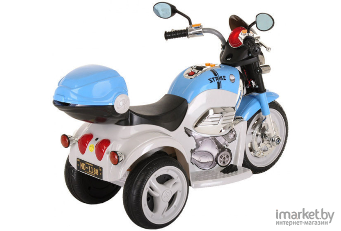 Электромотоцикл Pituso MD-1188 бело-голубой