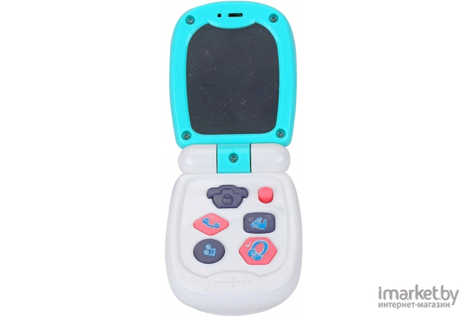 Развивающая игрушка Pituso Музыкальный телефон голубой (K999-95В)