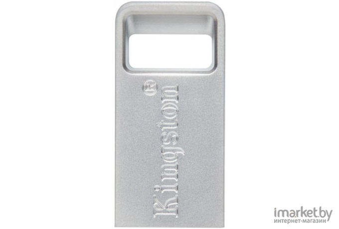 Flash-накопитель Kingston 128Gb DataTraveler Micro серебристый (DTMC3G2/128GB)