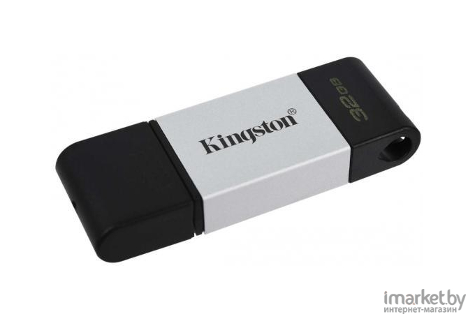 Flash-накопитель Kingston 128Gb DataTraveler Micro серебристый (DTMC3G2/128GB)