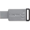 Flash-накопитель Kingston 128Gb DataTraveler Micro серебристый (DTMC3G2/128GB)