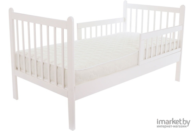 Кровать подростковая Pituso Emilia New белый (J-501)