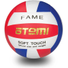 Мяч волейбольный Atemi Fame синтетическая кожа PU Soft красный/белый/синий