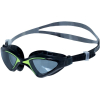 Очки для плавания Atemi N8503 силикон чёрный/салатовый
