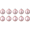 Набор елочных шаров Kaemingk 10 шт. 140127 розовый