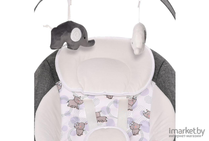 Качели для новорожденных Lorelli RhinoTwinkle Beige (10090080001)