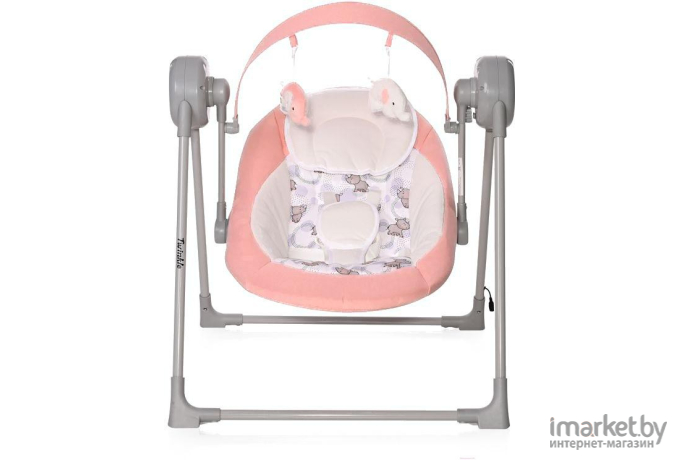 Качели для новорожденных Lorelli Rhino Twinkle Pink (10090080003)