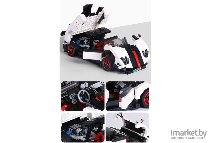 Конструктор Mould King Paganis Zonda Cinque Roadster (13105)