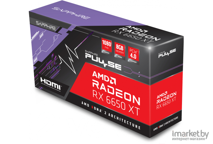 Видеокарта Sapphire AMD Radeon RX 6650 XT PULSE GAMING (11319-03-20G)