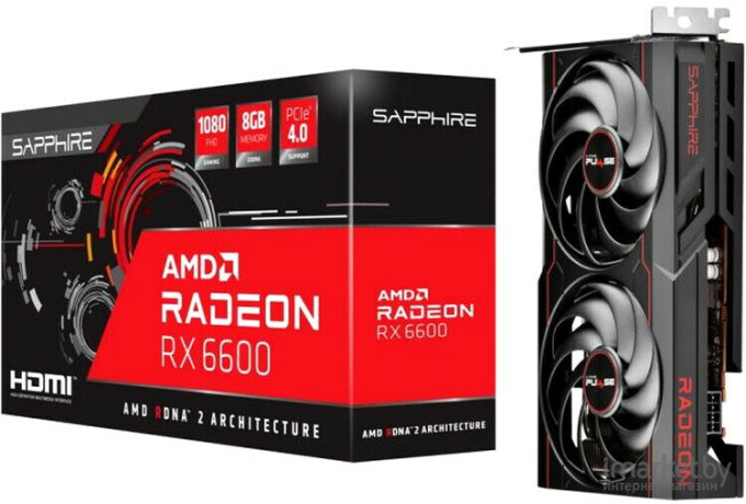 Видеокарта Sapphire AMD Radeon RX 6600 (11310-05-20G)