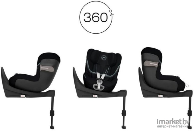 Автокресло Cybex Sirona S2 i-size deep black 0+1iso