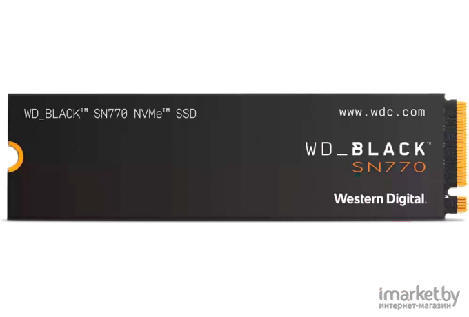 SSD-диск WD Black SN770 NVMe 500GB (WDS500G3X0E)