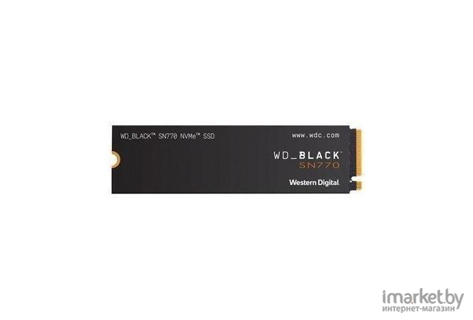 SSD-диск WD Black SN770 NVMe 500GB (WDS500G3X0E)