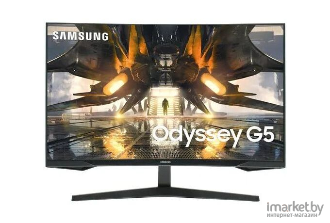 Монитор Samsung Odyssey G5 S32AG552EI черный (LS32AG552EI)