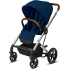 Прогулочная коляска Cybex Balios S Lux SLV navy blue