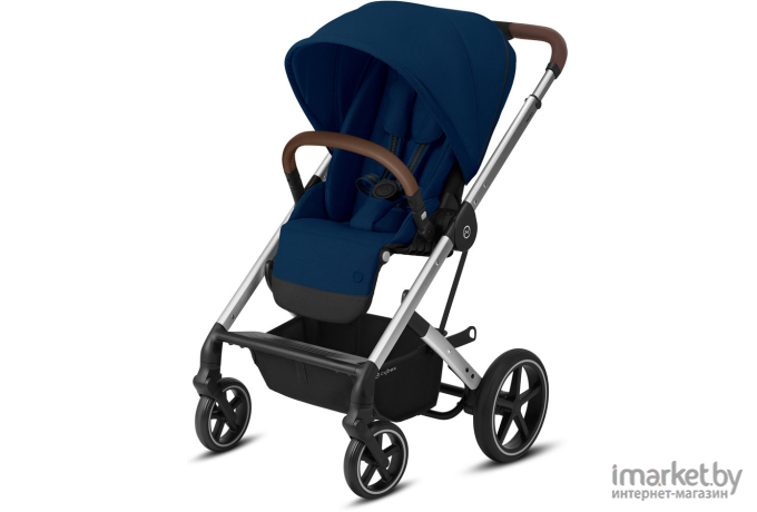 Прогулочная коляска Cybex Balios S Lux SLV navy blue