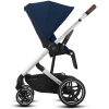 Прогулочная коляска Cybex Balios S Lux SLV navy blue